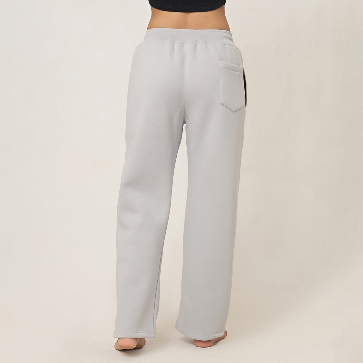 SILVER GREY CLASSIC SWEATPANTS