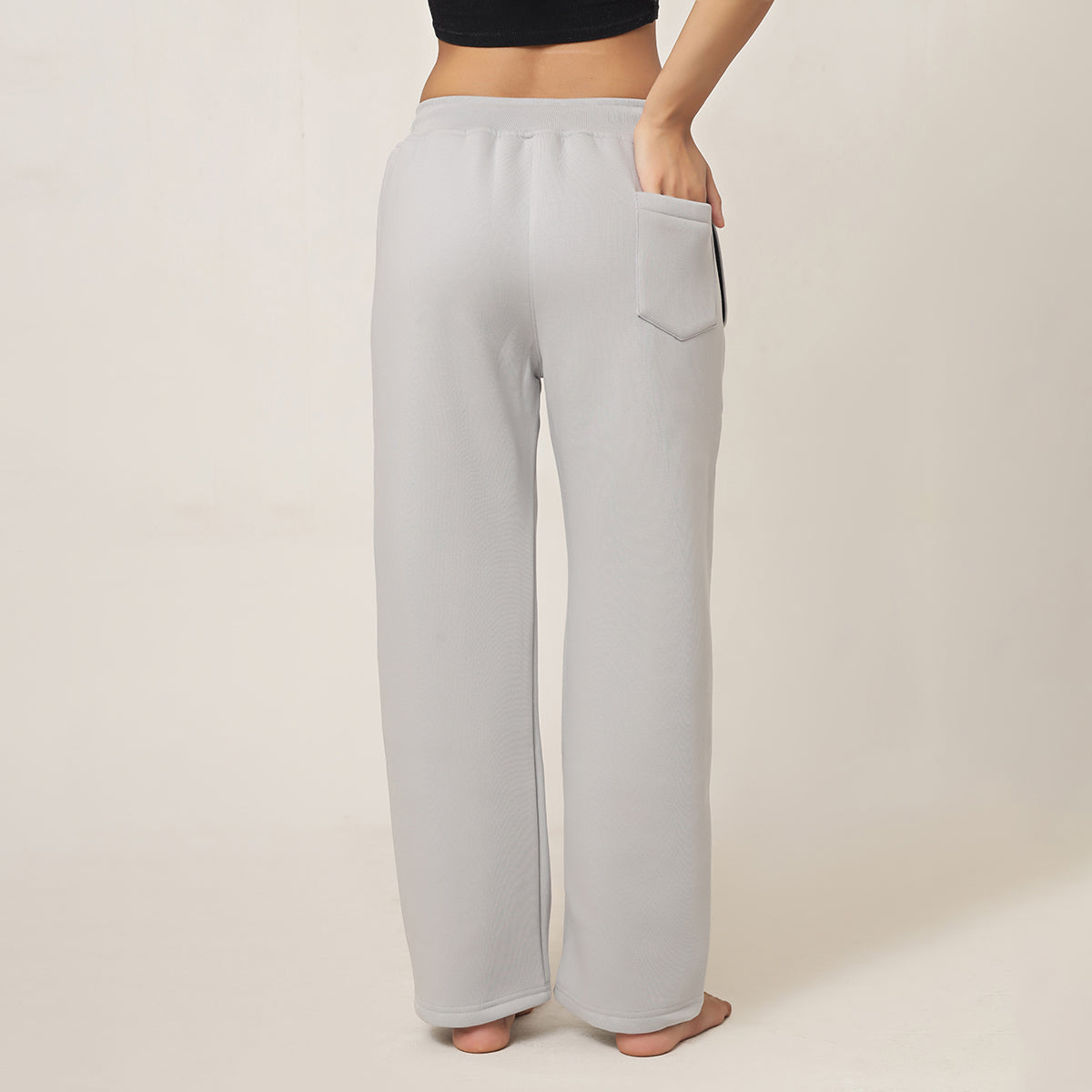 SILVER GREY CLASSIC SWEATPANTS