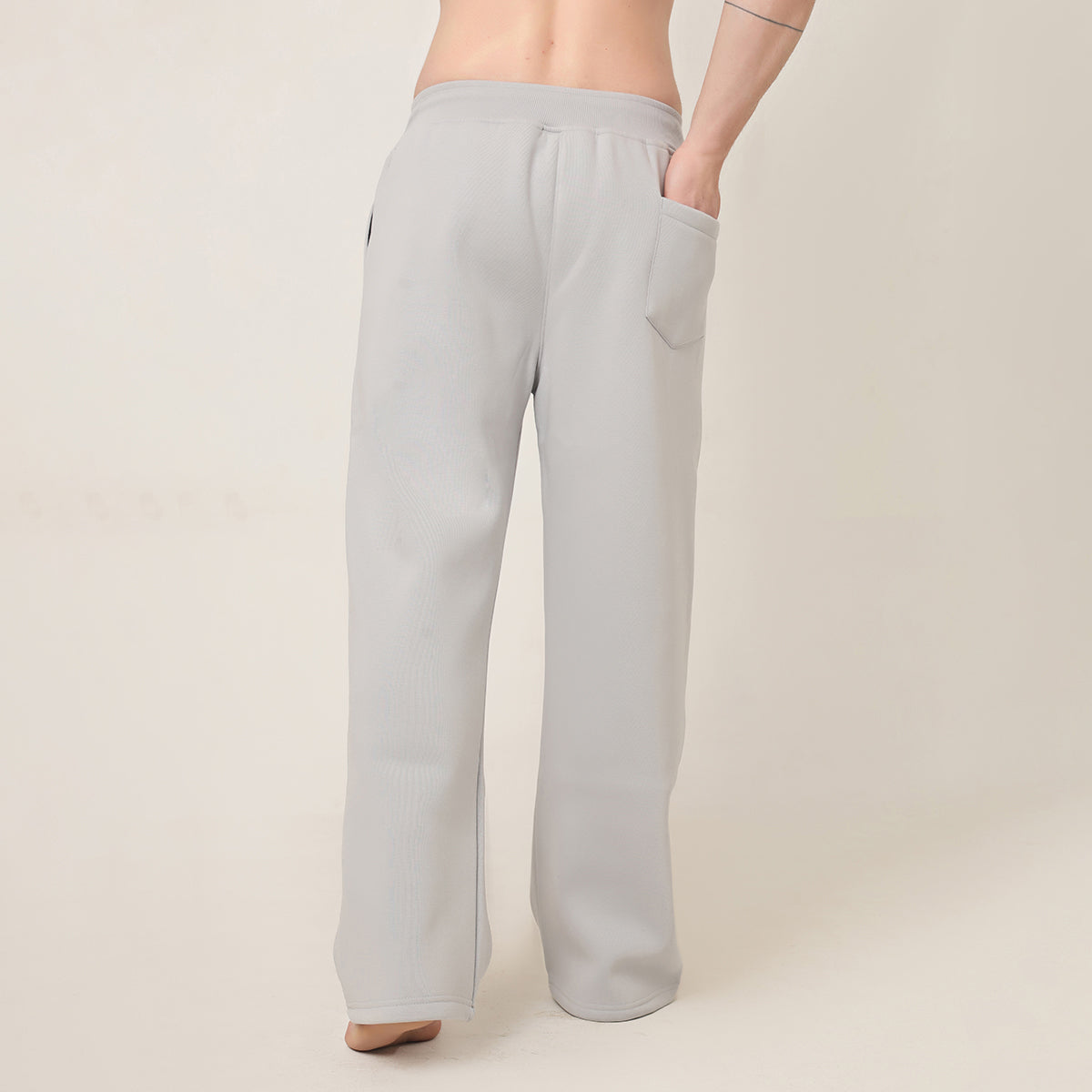 SILVER GREY CLASSIC HOODIE AND SWEATPANTS (SET)