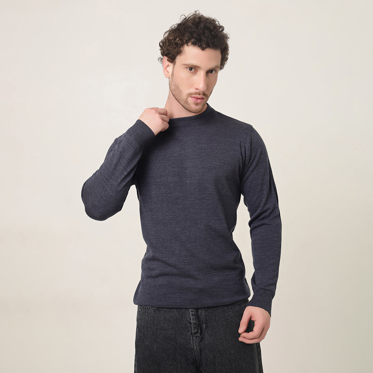 AIRFORCE KNITTED ROUND NECK