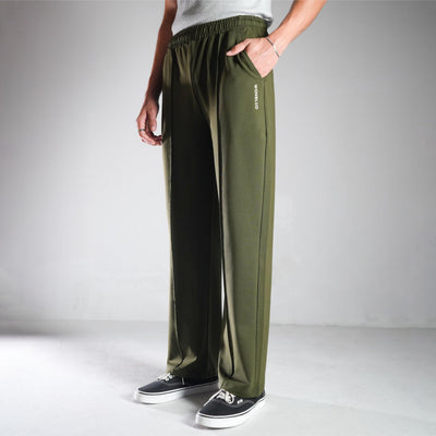 OLIVE LOUNGE FIT PANTS (UNISEX)