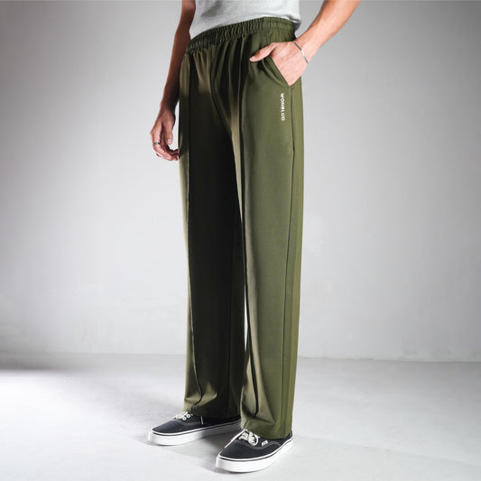 OLIVE LOUNGE FIT PANTS (UNISEX)