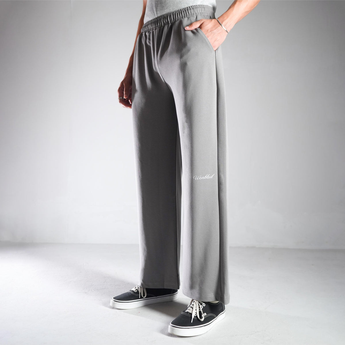 GREY LOOSE FIT PANTS (UNISEX)