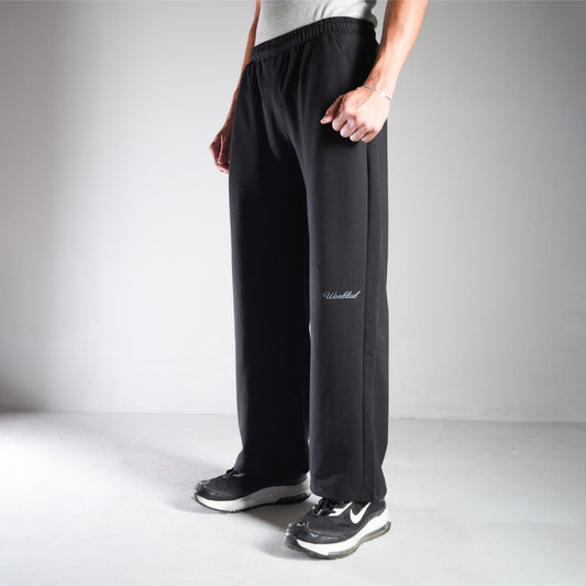 BLACK LOOSE FIT PANTS (UNISEX)