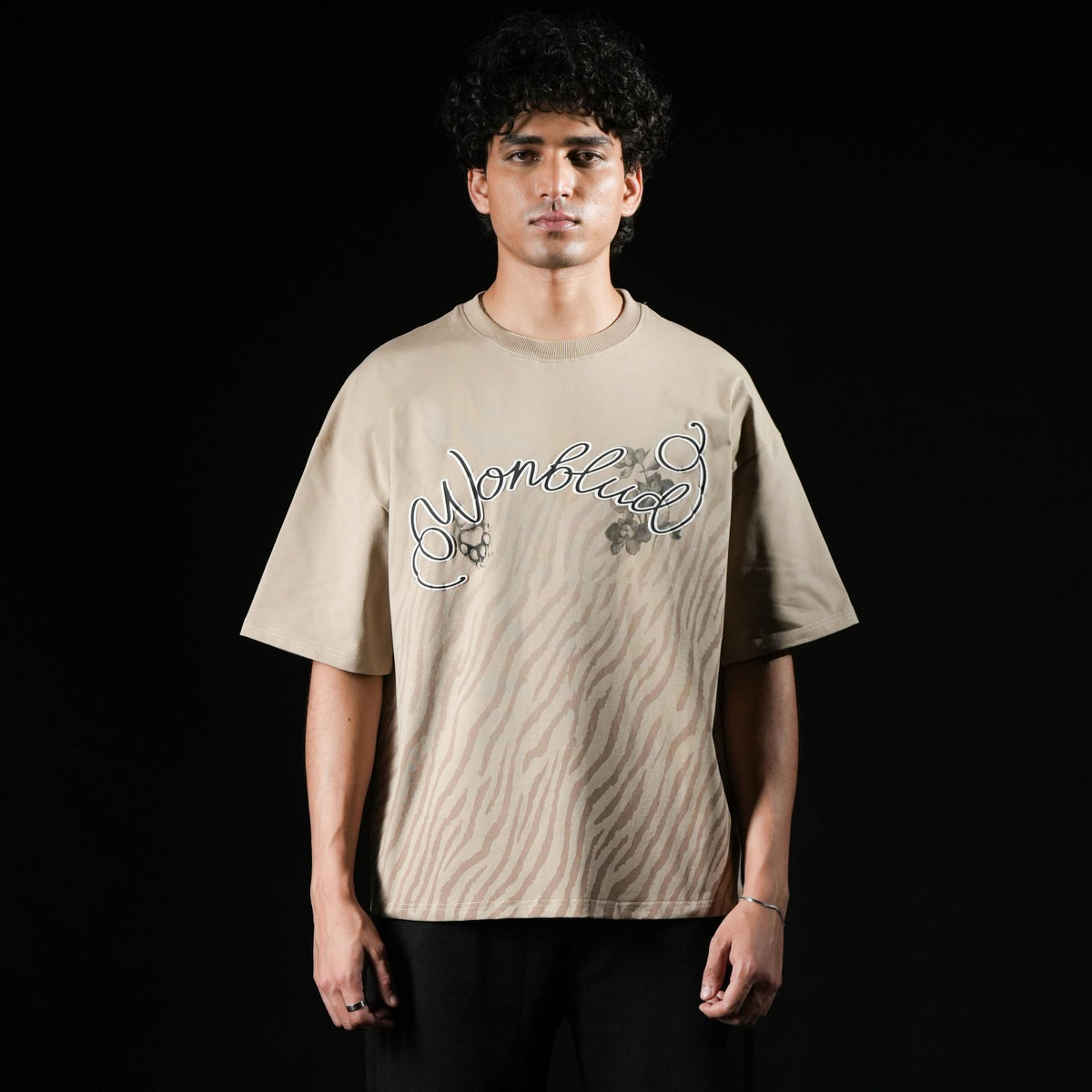 STONE TIGER STRIPED TSHIRT