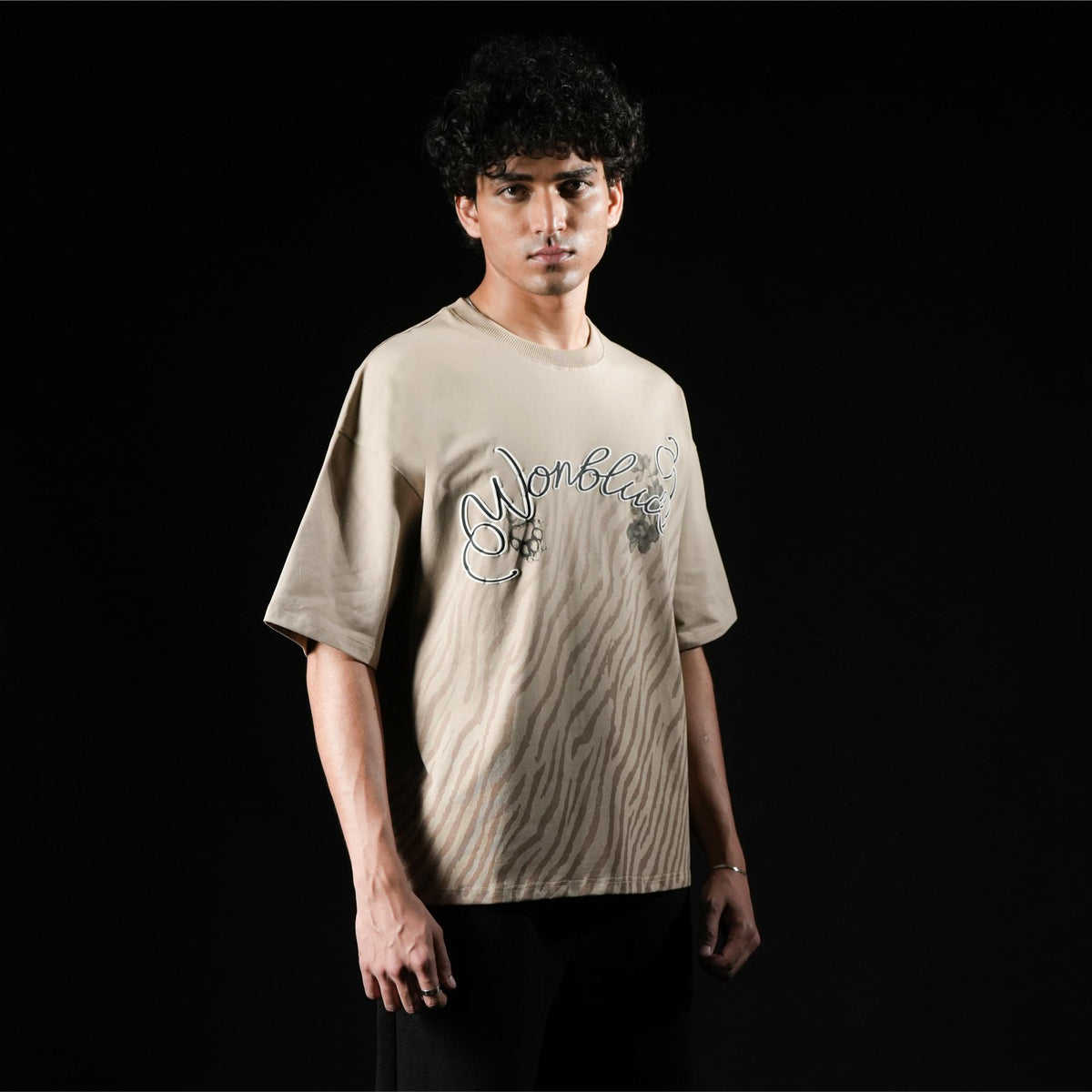 STONE TIGER STRIPED TSHIRT
