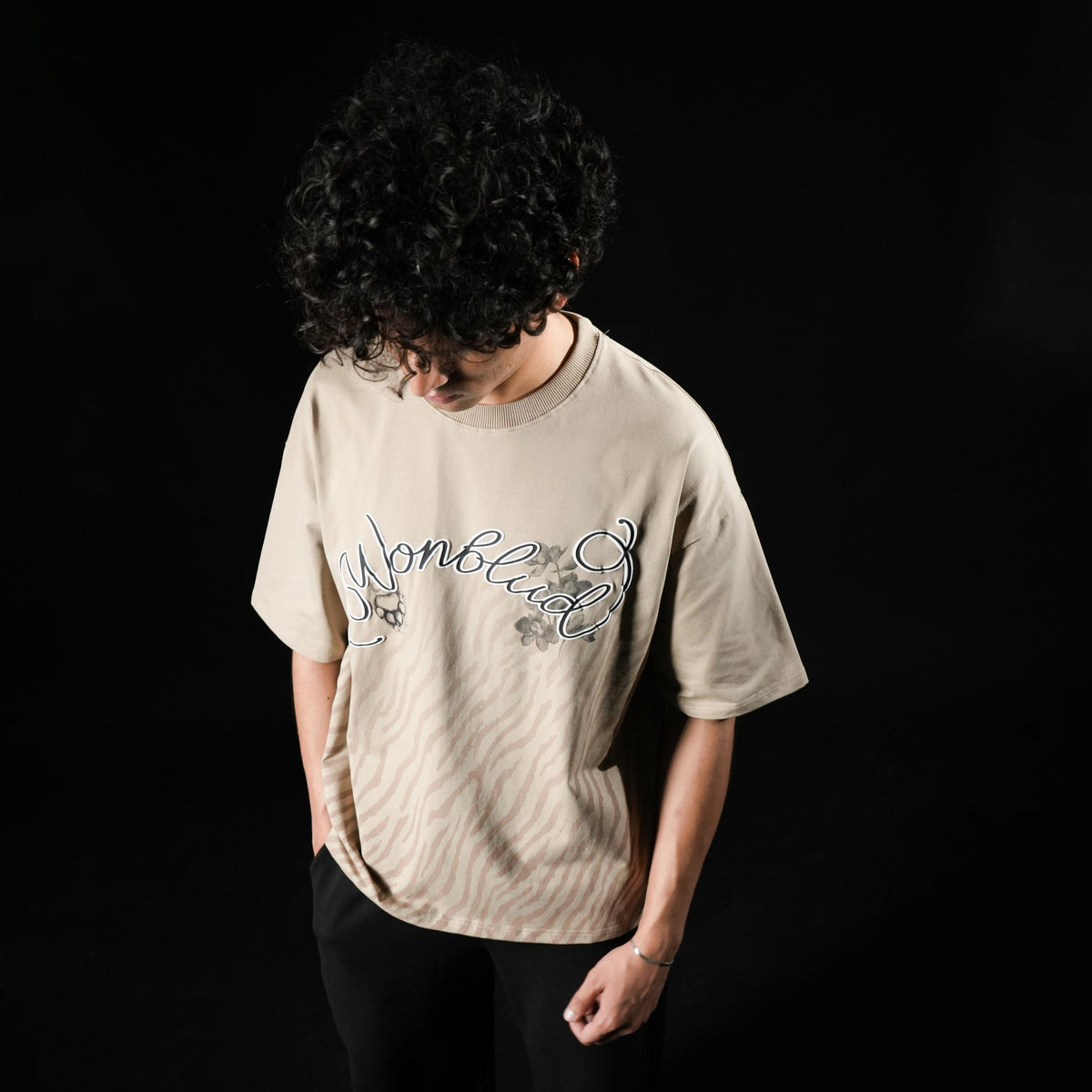 STONE TIGER STRIPED TSHIRT