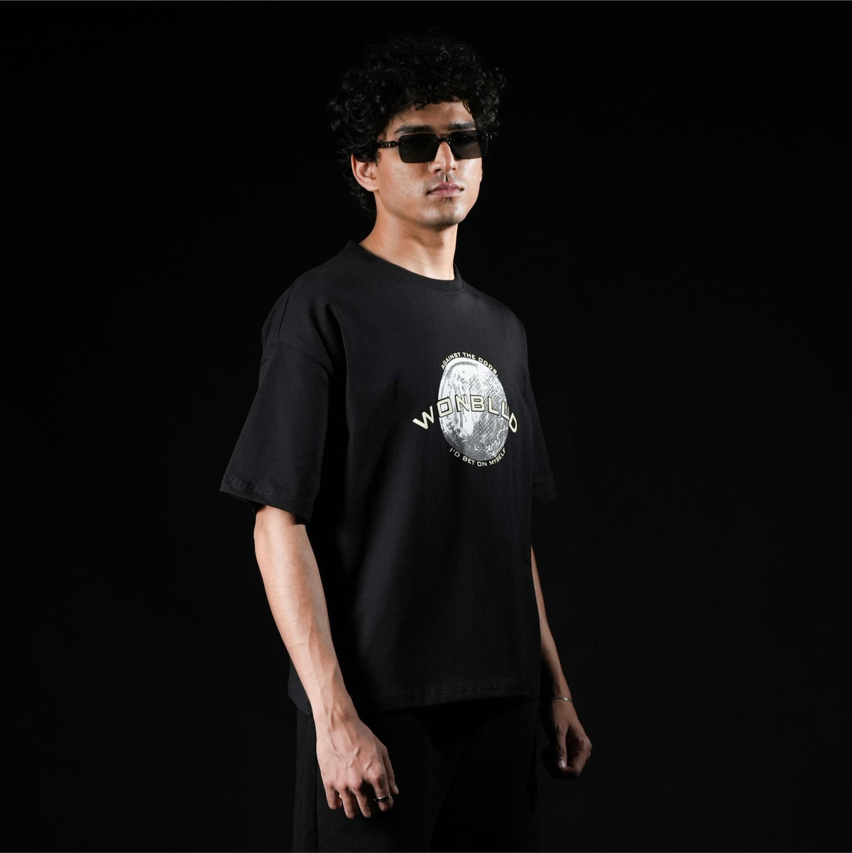 BLACK ASTRO TSHIRT