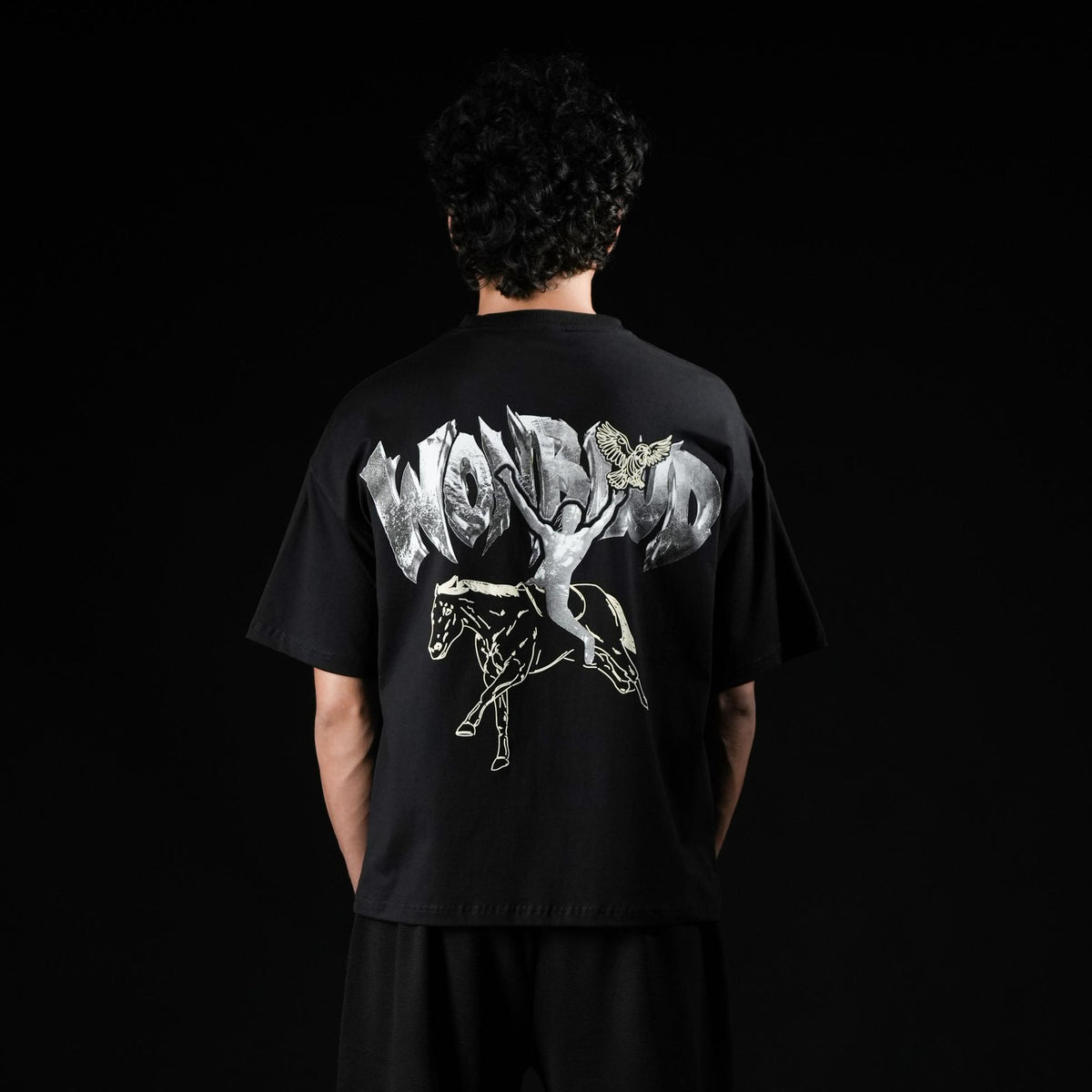 BLACK ASTRO TSHIRT