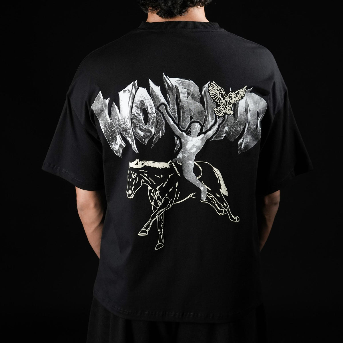 BLACK ASTRO TSHIRT
