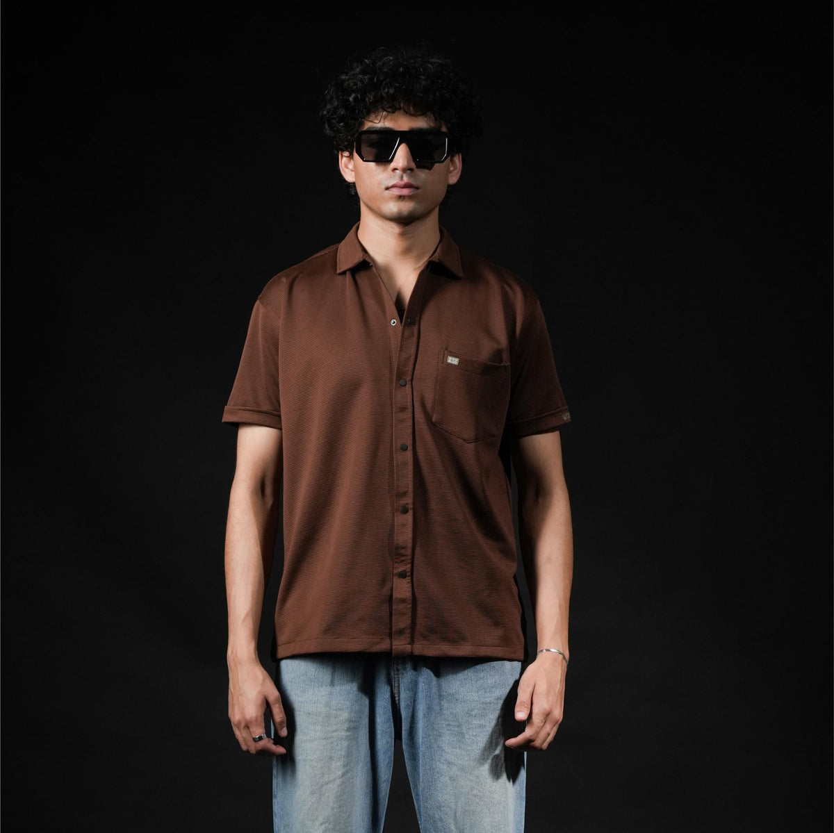 BROWN WB SHIRT