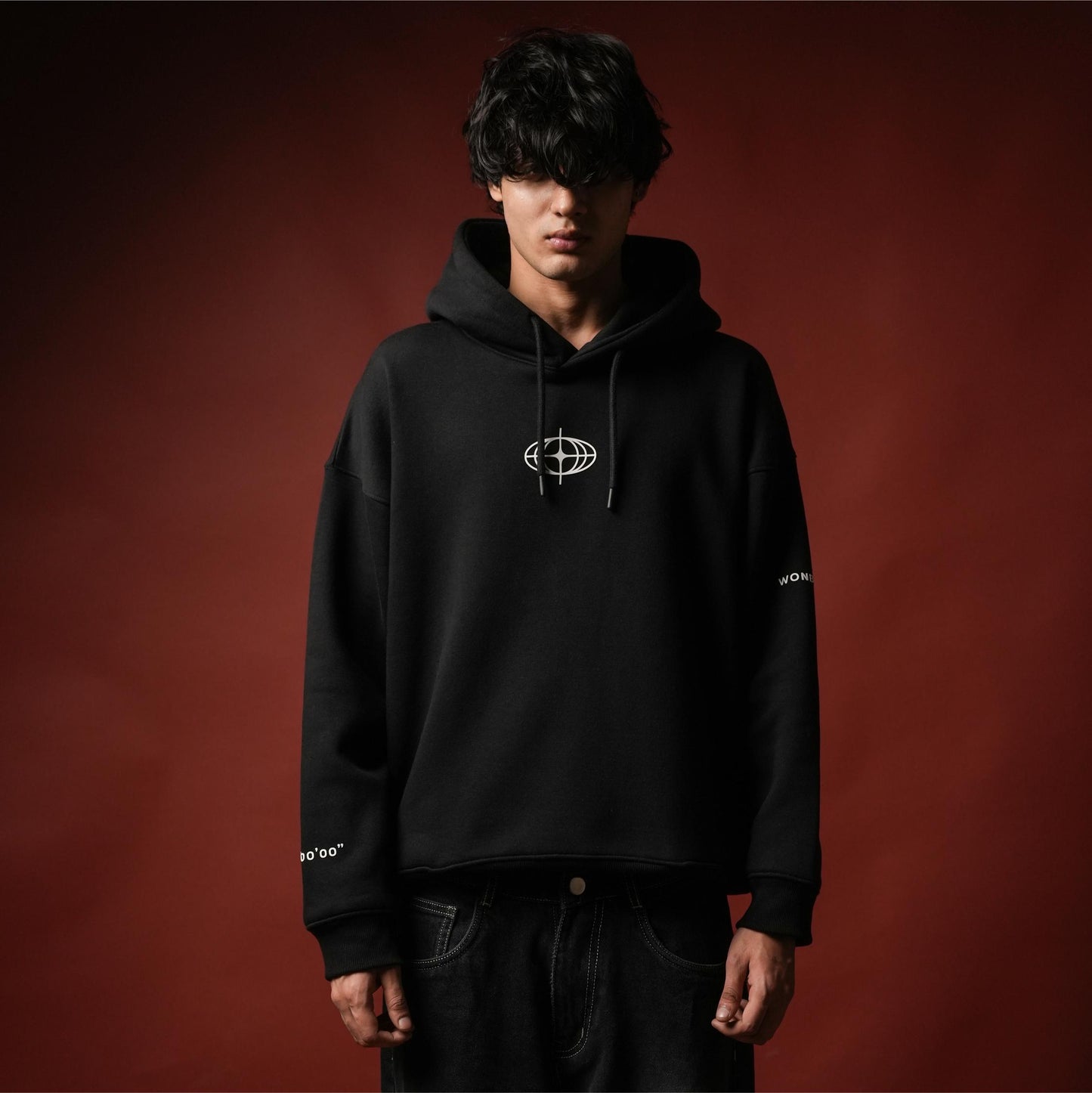 BLACK NOT YET LOST HOODIE