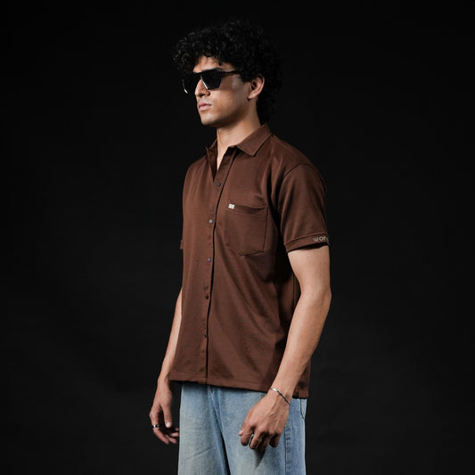 BROWN WB SHIRT
