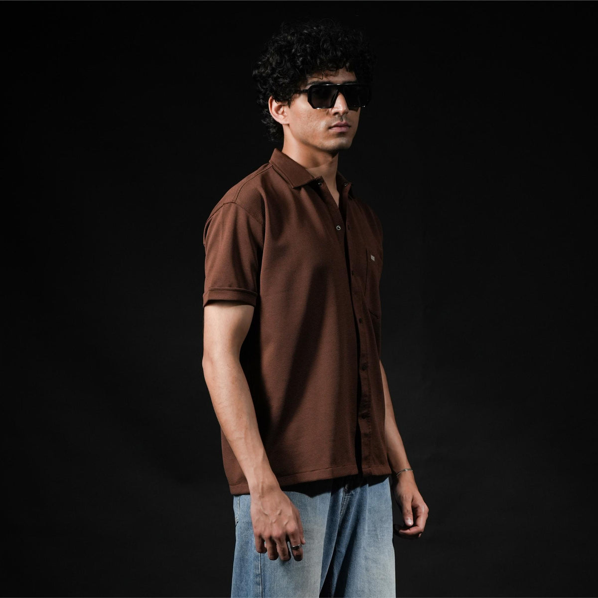 BROWN WB SHIRT