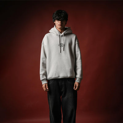 SILVER GREY NOT YET LOST HOODIE