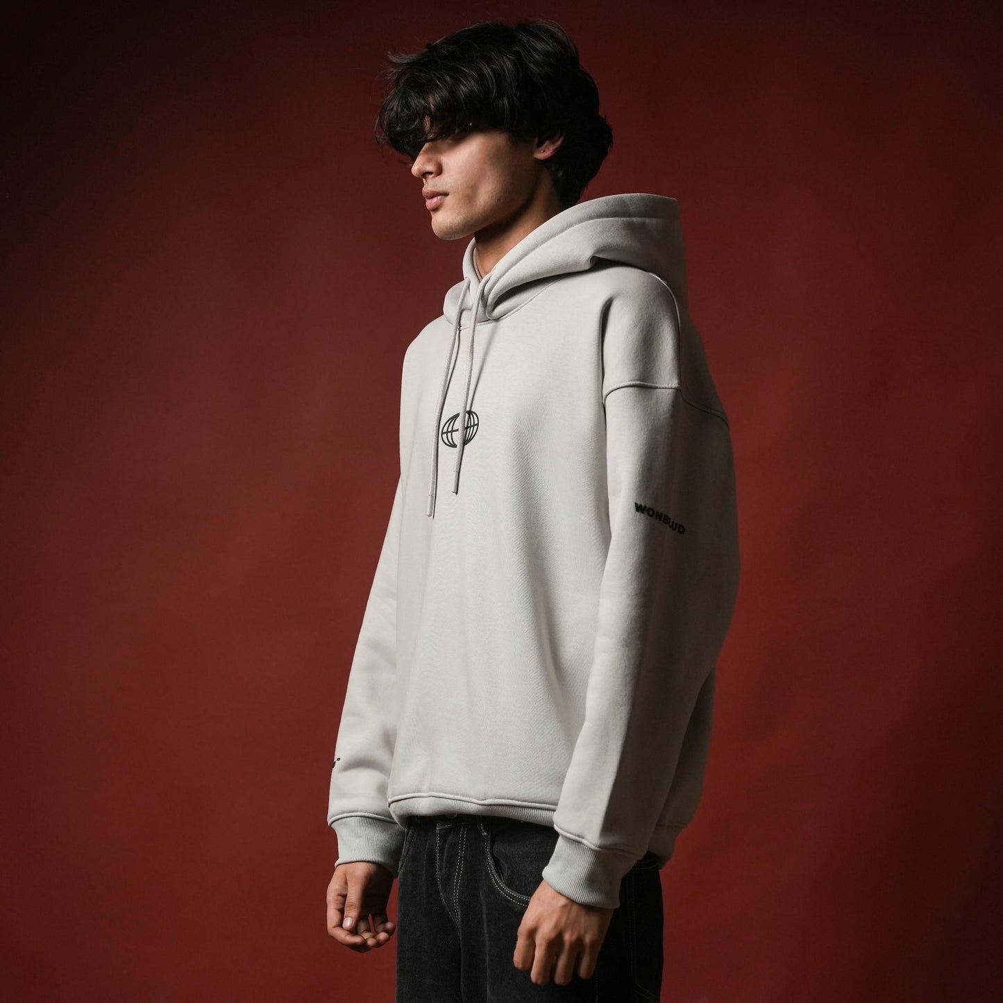 SILVER GREY NOT YET LOST HOODIE