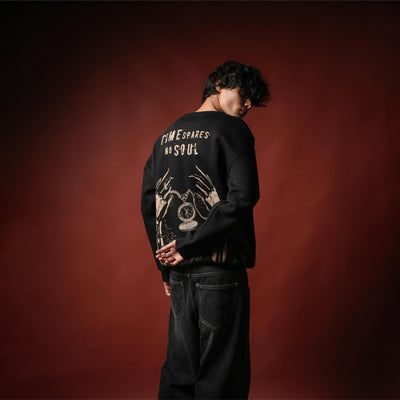 BLACK CLOCK SWEATSHIRT