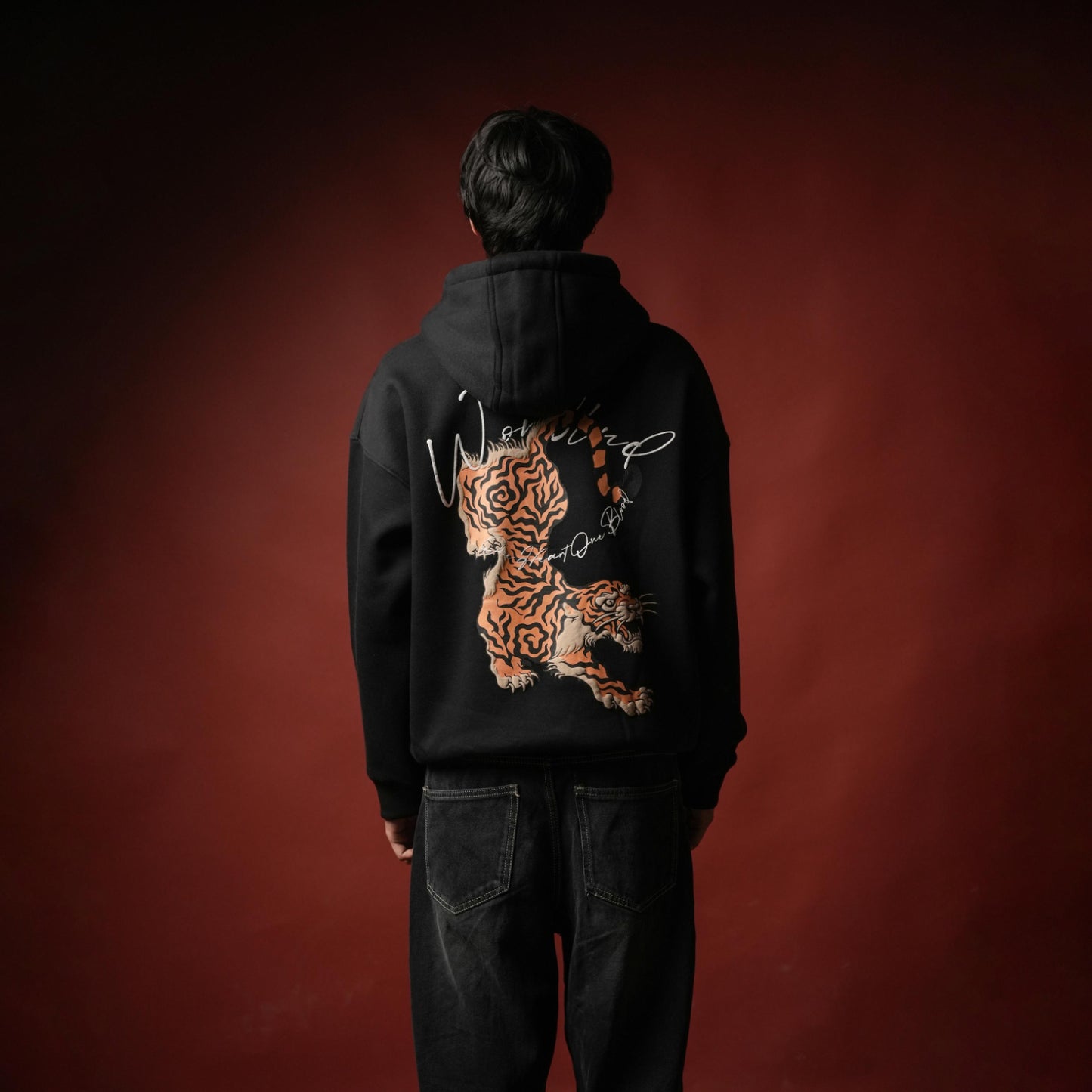 BLACK TIGER HOODIE