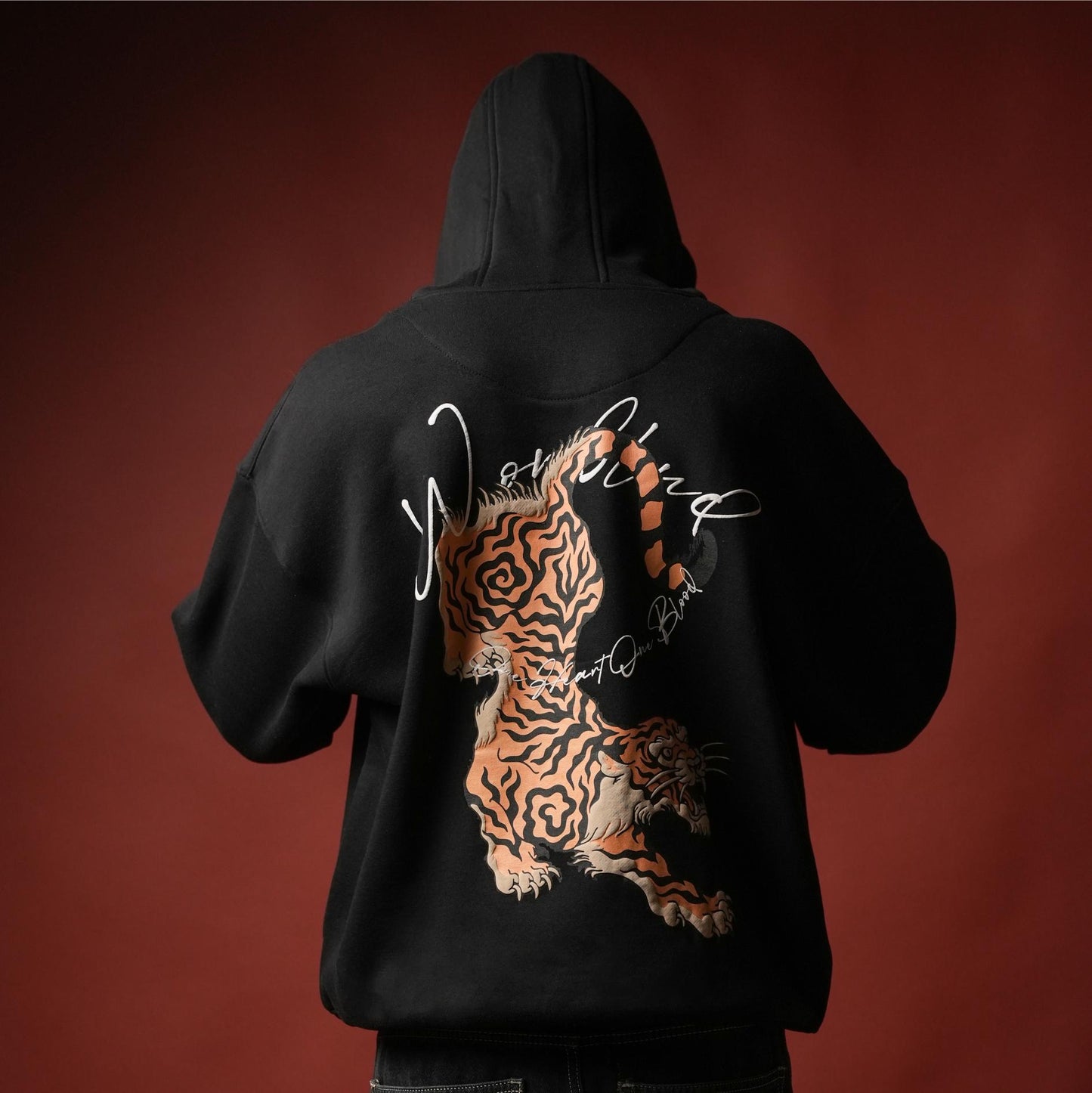 BLACK TIGER HOODIE