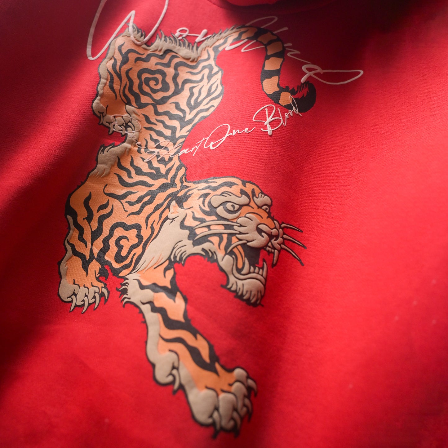 RED TIGER HOODIE