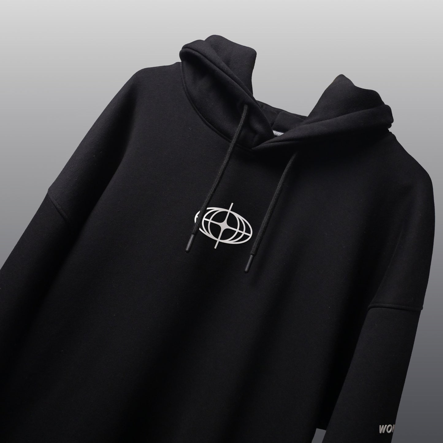 BLACK NOT YET LOST HOODIE